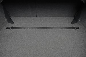 Subaru WRX Strut Brace - Rear - Perrin Performance - Carbon Fiber - `22-`25 Subaru WRX Strut Brace - Rear - Perrin Performance - Carbon Fiber - `22-`25